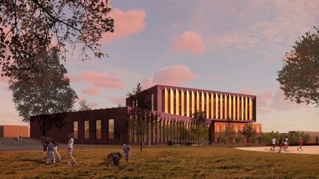 Design Advances for Community Centre at Sorauren Park