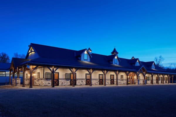Equestrian facility in the winner’s circle, taking home 2022 CFBA Project of the Year Award