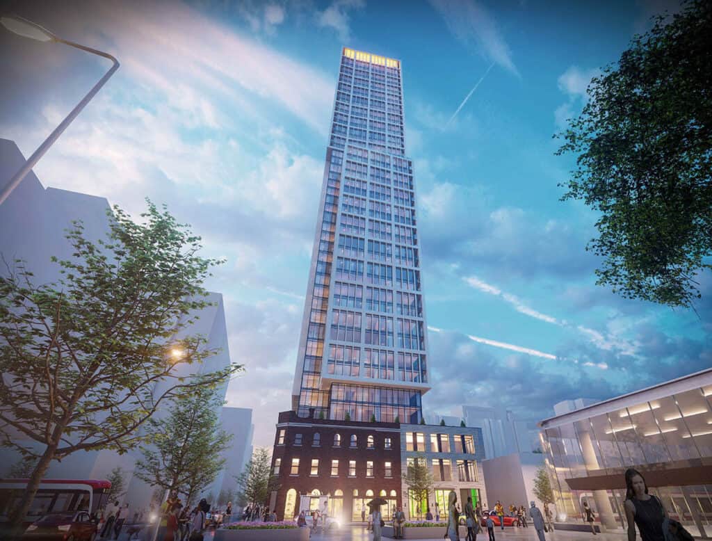 Resubmission Increases Tower to 45 Storeys at Queen and Sherbourne