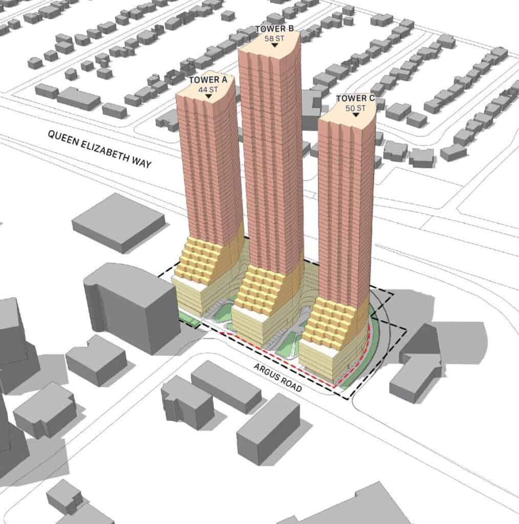 Trio of Soaring High-Rises Proposed by Oakville GO Station