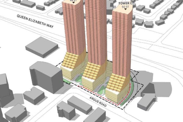 Trio of Soaring High-Rises Proposed by Oakville GO Station