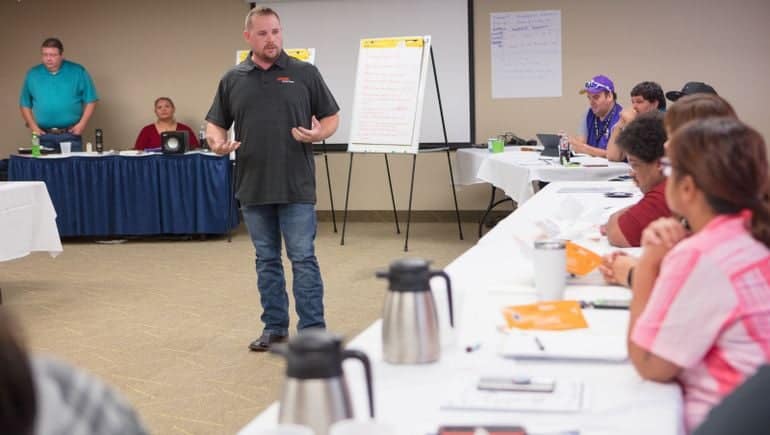 Workforce training program prepares Native Americans for jobs in the trades