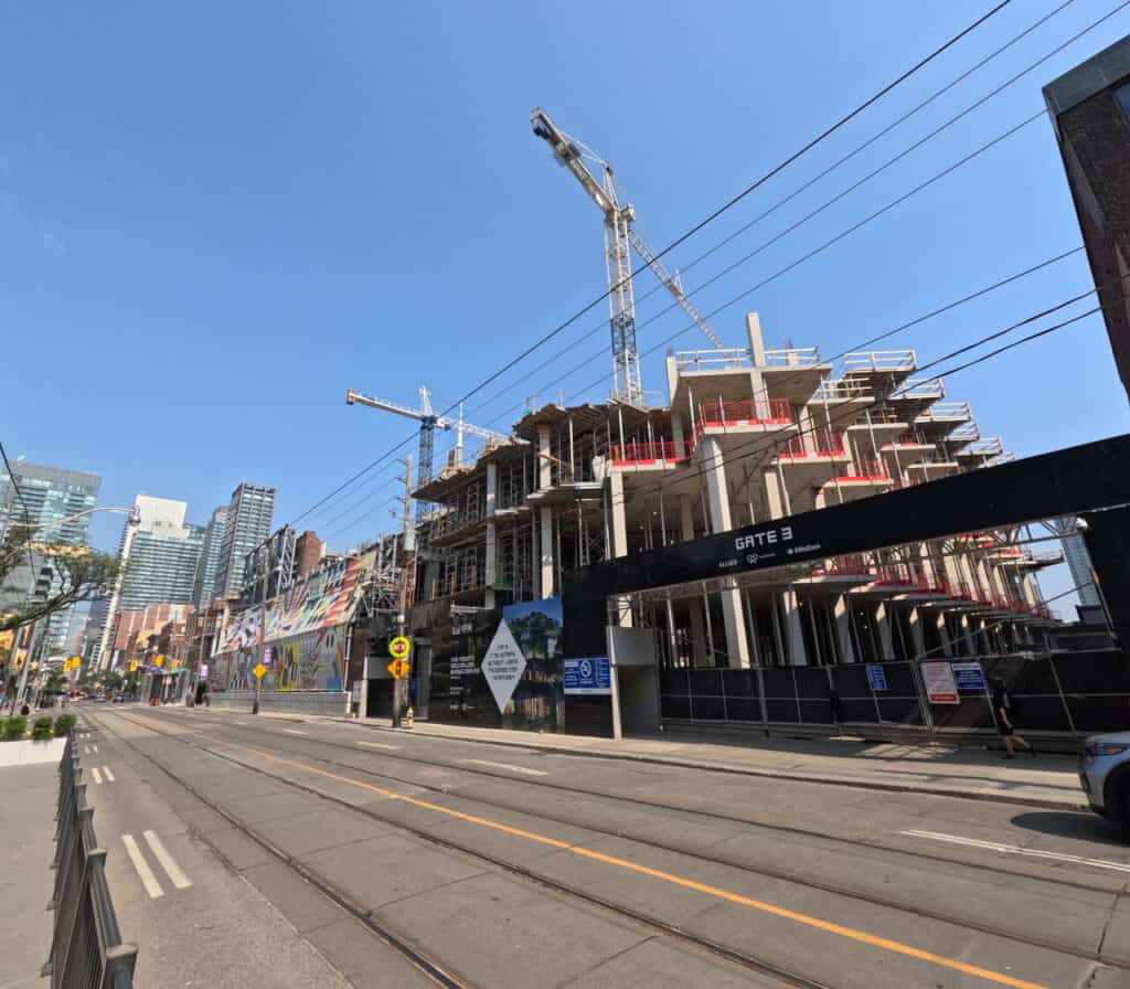 Checking In on Construction Progress at KING Toronto