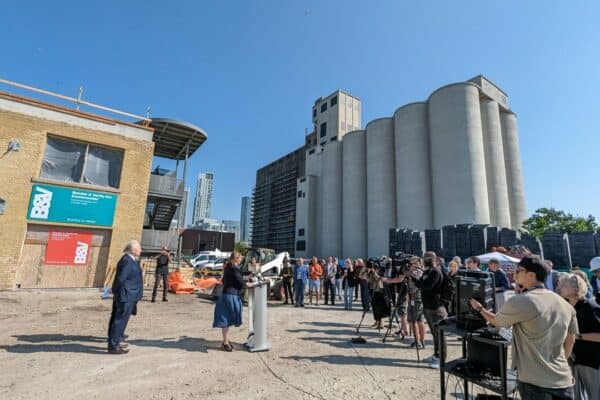 City of Toronto Breaks Ground of New Waterfront Plaza, Bathurst Quay Common
