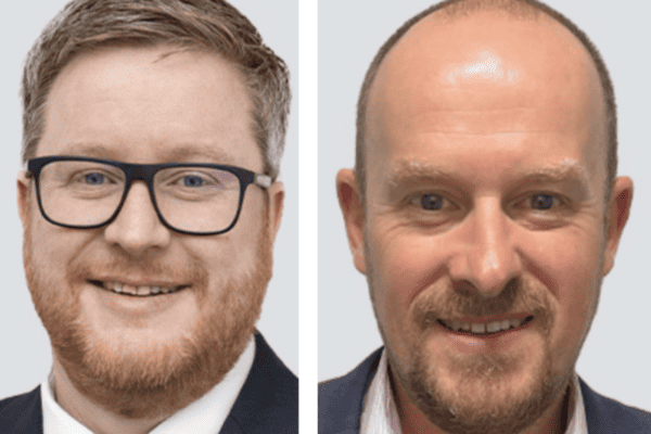 Andy Arpino (left) and Jon McRae