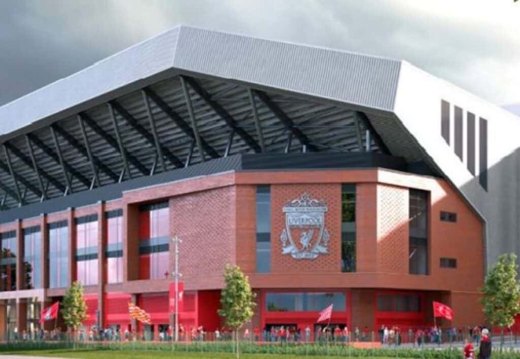 Liverpool’s new stand not ready for start of season
