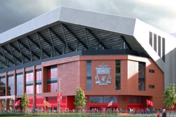 Liverpool’s new stand not ready for start of season
