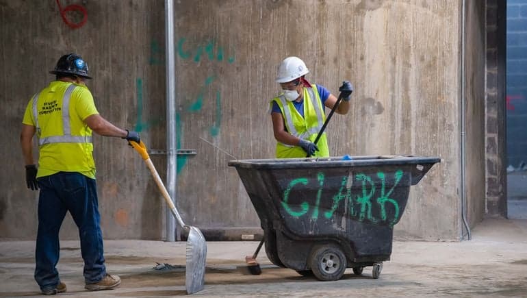 Nonresidential construction spending shrinks for first time in 11 months