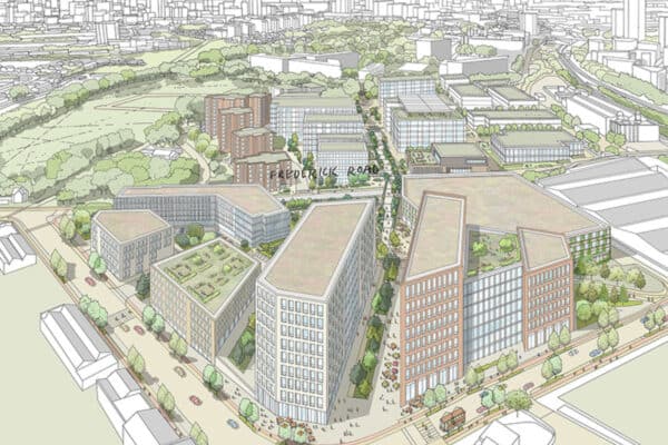 Crescent Innovation North, the first phase of a wider £2.5bn Salford regeneration plan