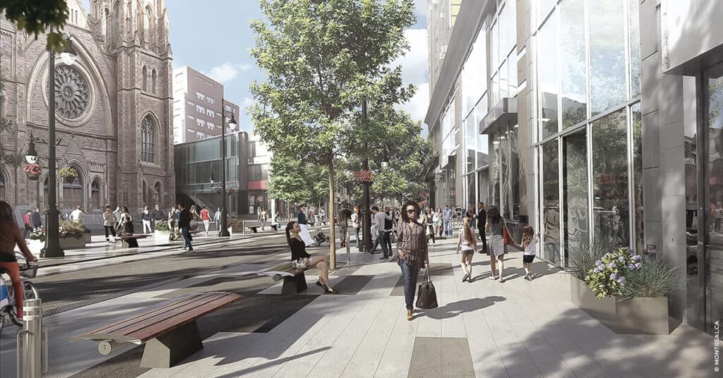 Sainte-Catherine redevelopment contract awarded - On-Site Magazine