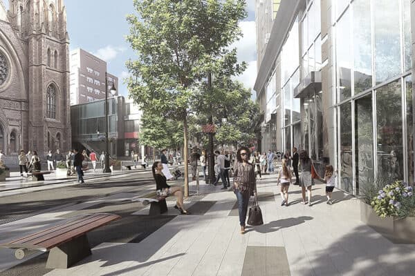 Sainte-Catherine redevelopment contract awarded - On-Site Magazine