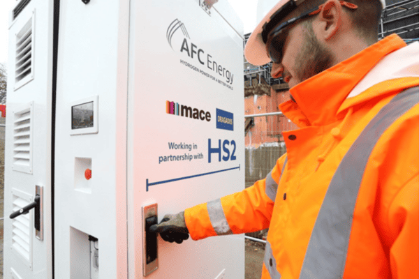 H-Power Generators being used at Euston HS2 site