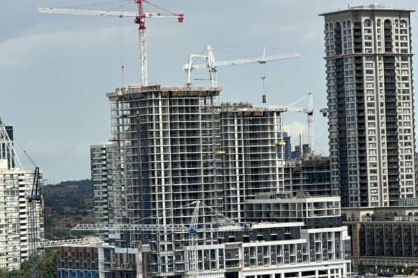 Amacon's Avia Condos at Parkside Village Rise Higher Amidst a Forest of Cranes