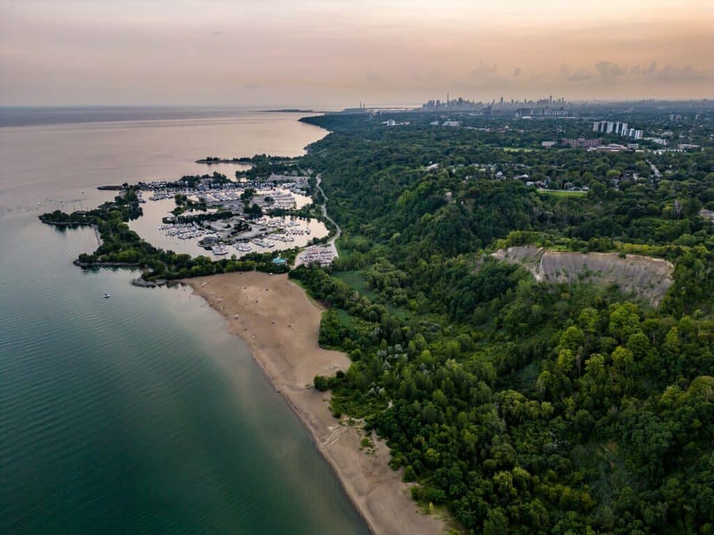 From the Bluffs to the Downtown Horizon