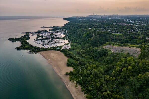 From the Bluffs to the Downtown Horizon