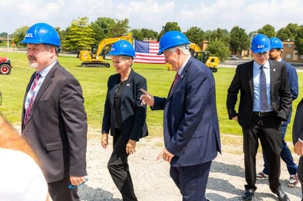 McCarthy breaks ground on $400M battery materials manufacturing plant