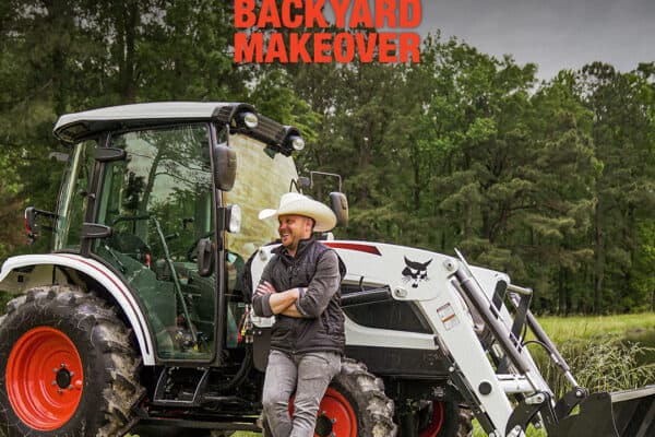 Pair of Canadians in Bobcat Backyard Makeover Contest