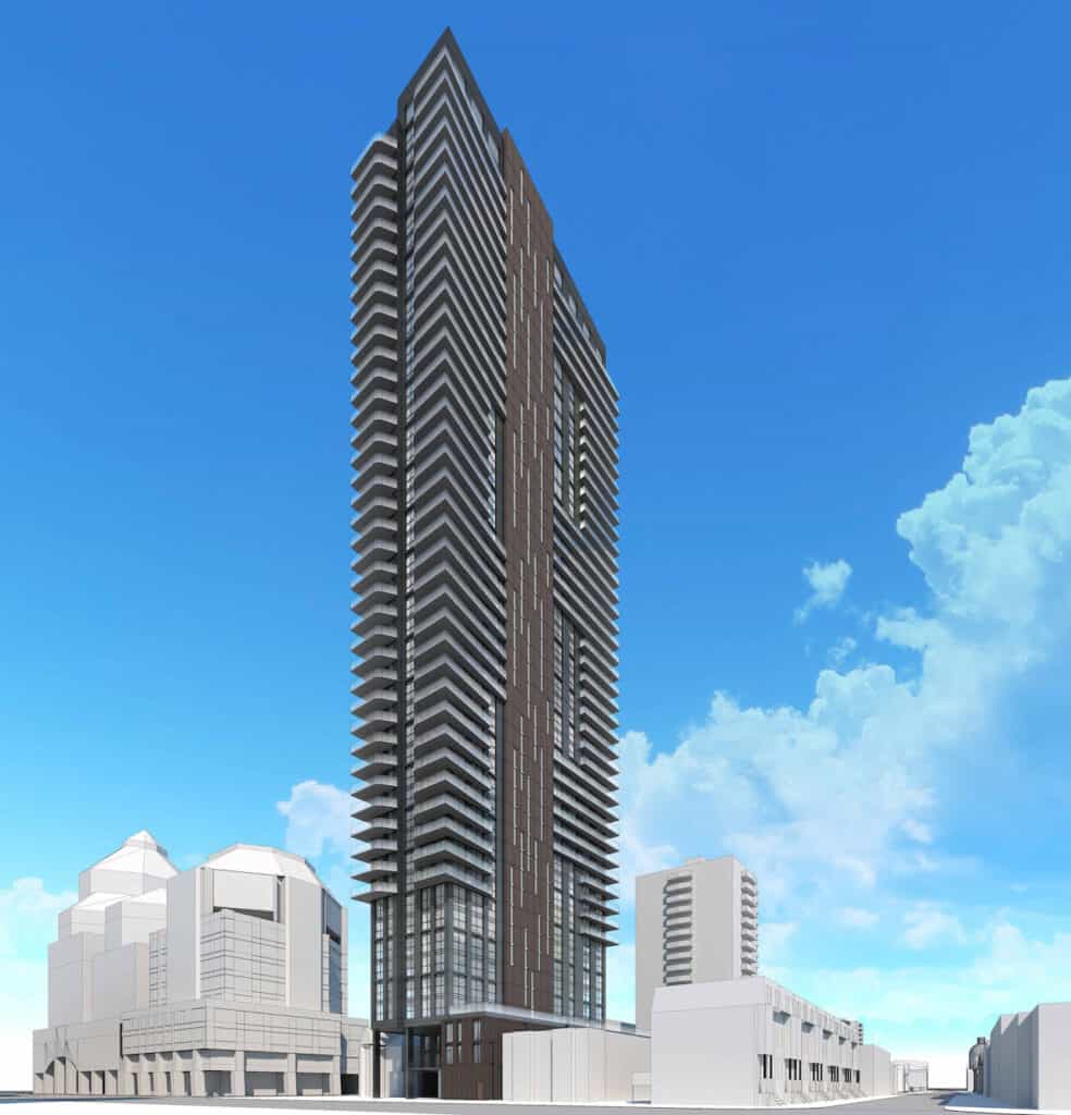 Resubmission Adds 16 Storeys to Infill by Jarvis and Wellesley