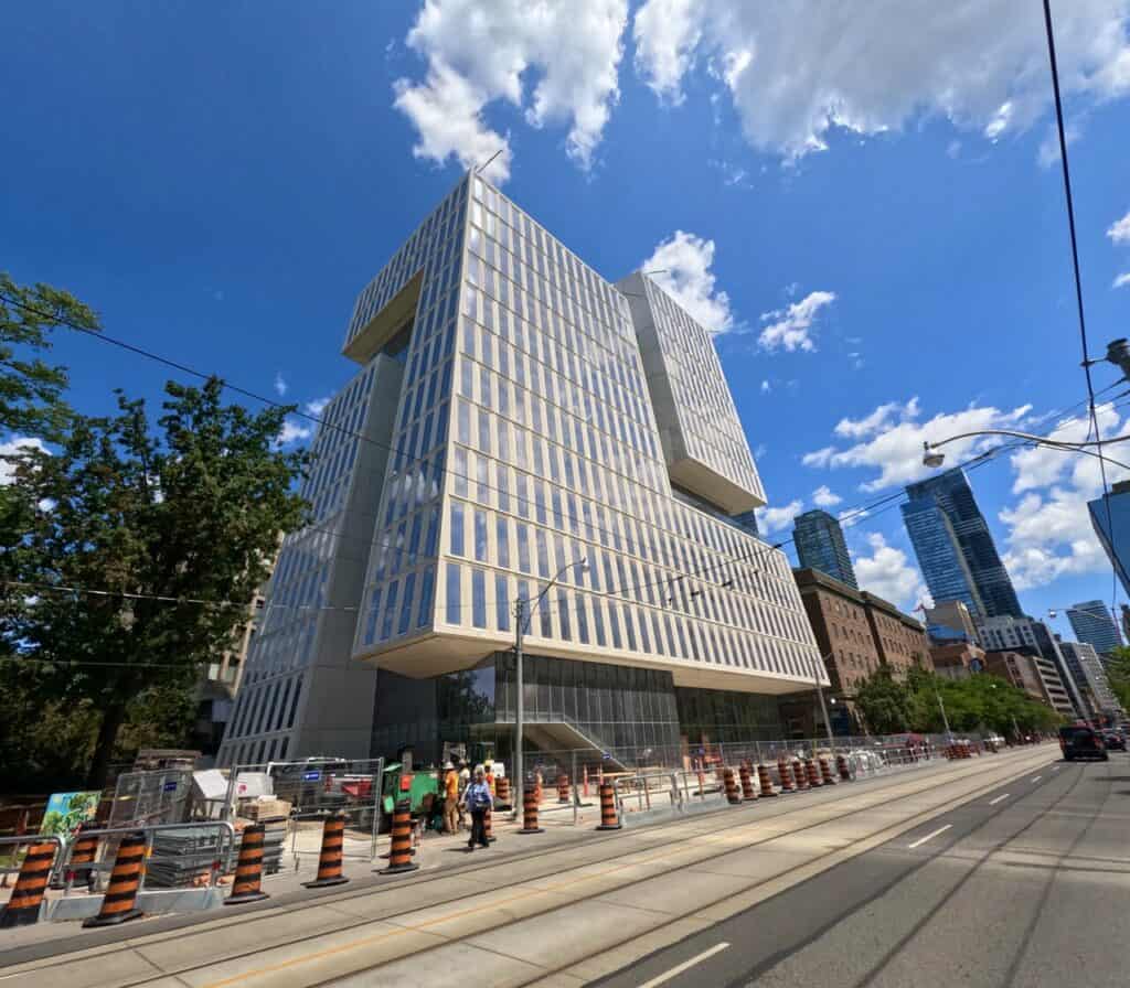 U of T's Schwartz Reisman Innovation Centre Phase 1 Nears Completion