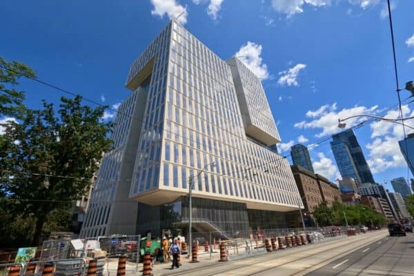 U of T's Schwartz Reisman Innovation Centre Phase 1 Nears Completion