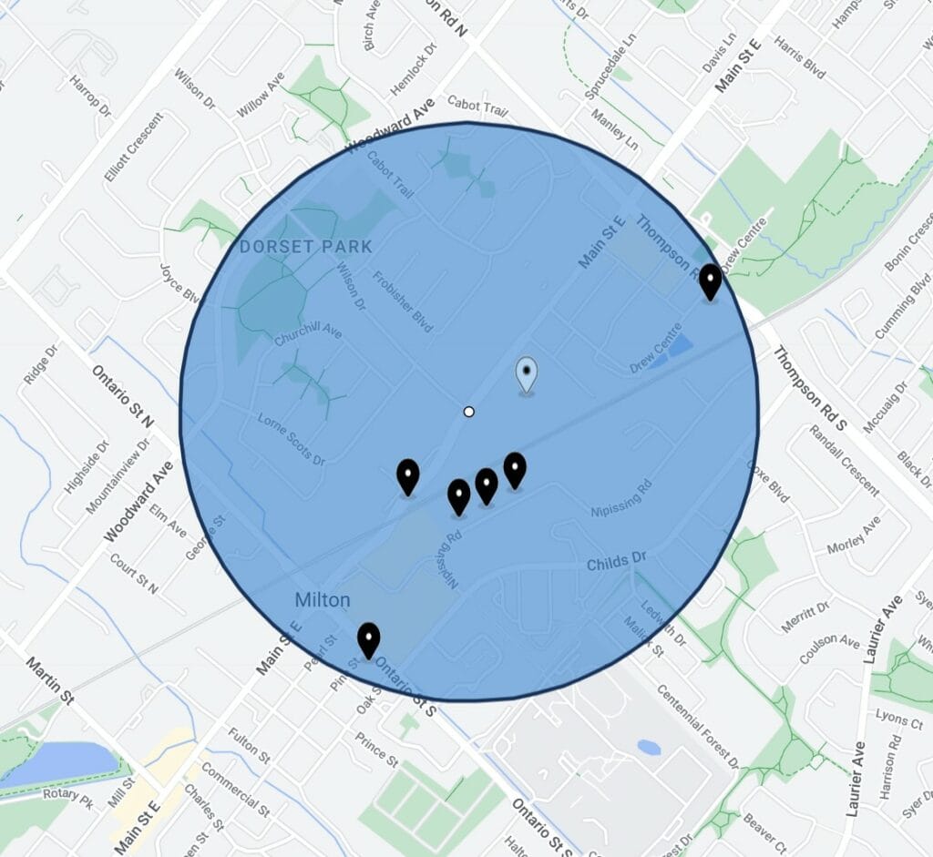 UTPro Instant Reports: Density and Vertical Growth Around Milton GO