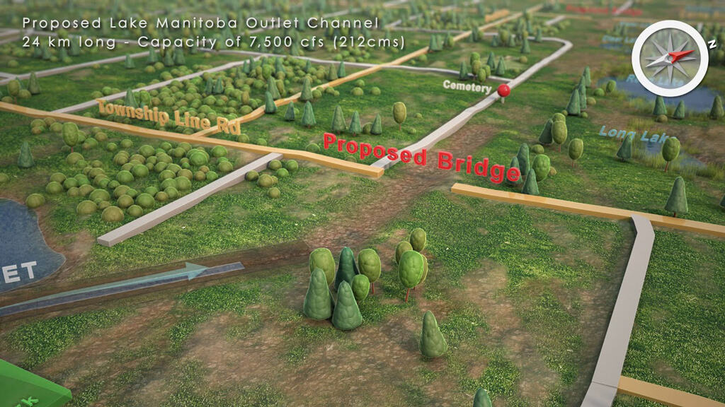 What’s the status on the long-awaited Manitoba outlet channels project?