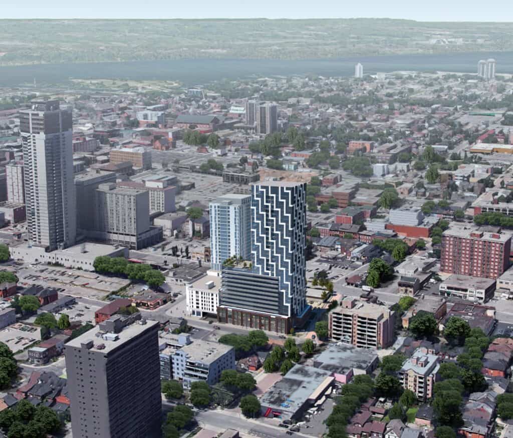 30-Storeys Proposed in Hamilton's Corktown Area