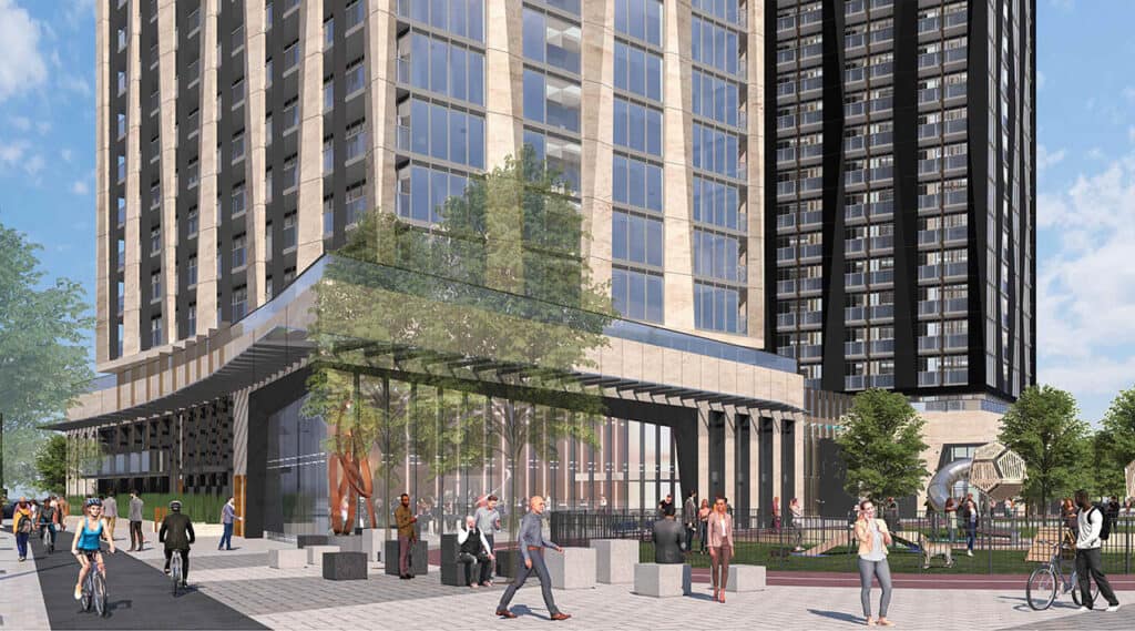 39- and 40-Storey Towers Proposed at Keele and 7 in Vaughan