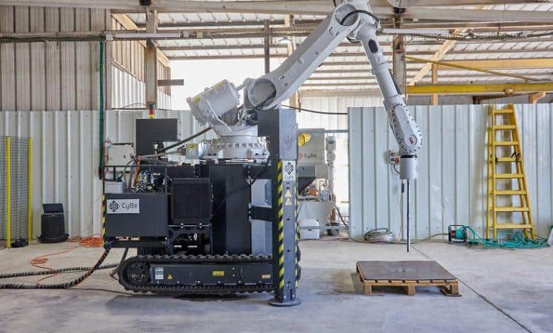 3D Printer On Robotic Tracked Chasis Hits Production In AEC Industries Located At Israeli Firm