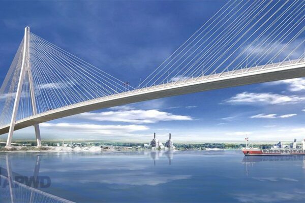 Gordie Howe International Bridge tower construction almost complete