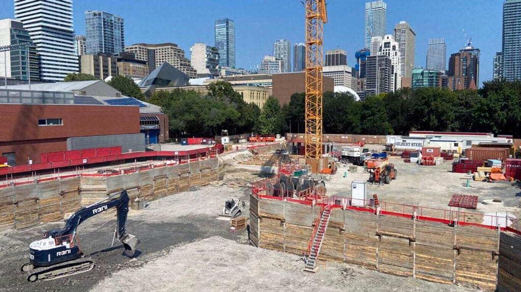 Graham outlines what goes into constructing the $117M U of T Lawson Centre for Sustainability