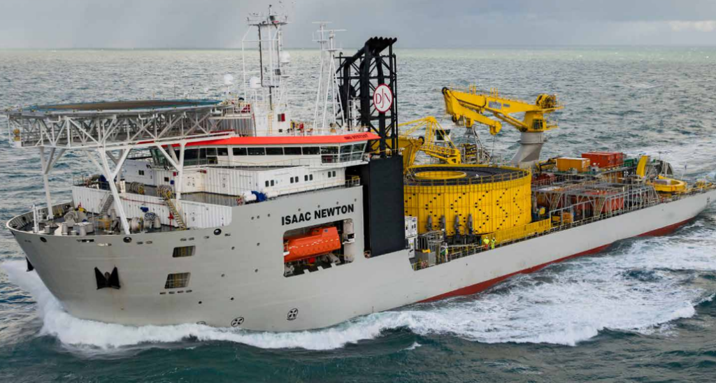 ISAAC NEWTON OFFSHORE WIND VESSEL - Offshore Wind Farm Projects In North-East Start To Take-off. It Has Not Been An Easy Road.