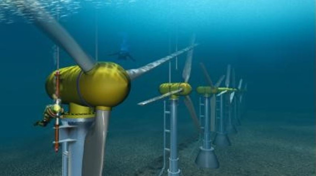 Ocean Wave Energy Hydrokinetic CREDIT BOEM - Offshore Wind Farm Projects In North-East Start To Take-off. It Has Not Been An Easy Road.