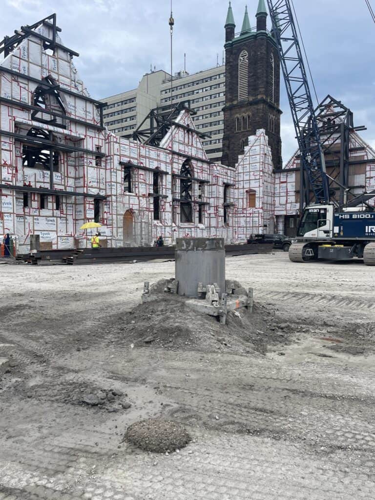 Shoring Advances at Cielo Condos Site, Bulk Excavation Scheduled This Month