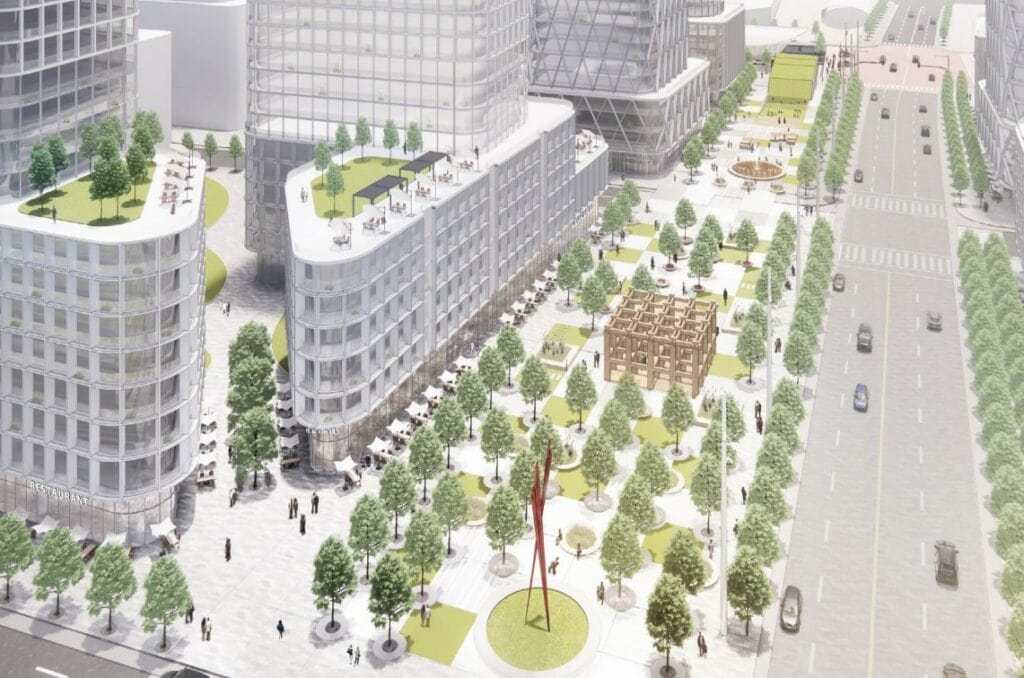 Toromont Unveils Masterplan South of Vaughan Metropolitan Centre
