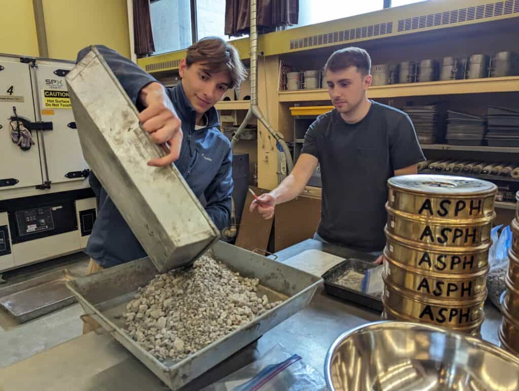 Ontario school gains CCIL aggregate laboratory certification