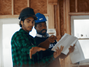 Hiring help: Using social networks to connect contractors