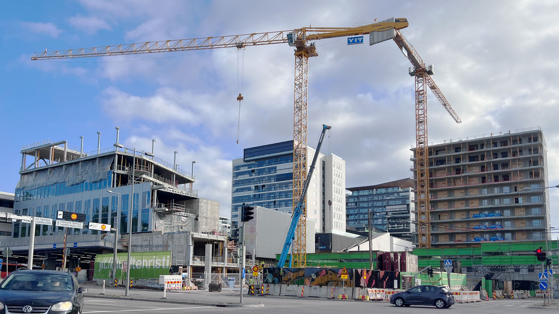 Tuultenristi - Hilti’s Robot Breaks Records on a YIT Construction Site
