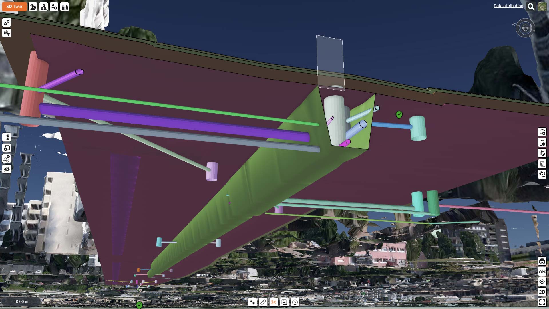 xD Twin for utility networks