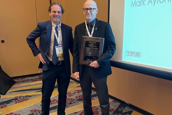 Ayton recognized by Transportation Research Board