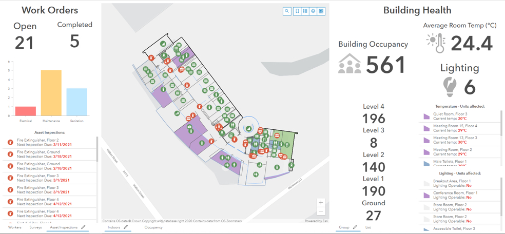 Esri UK indoor mapping2 - Esri UK and Tetra Tech Provide One-Stop Solution for Indoor Mapping