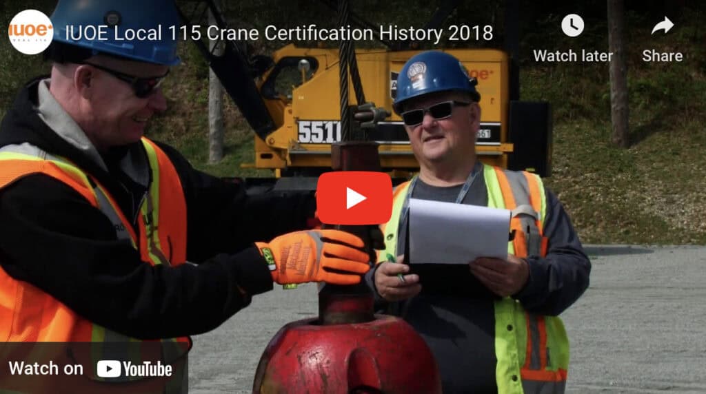 B.C. union calling for mandatory crane certification