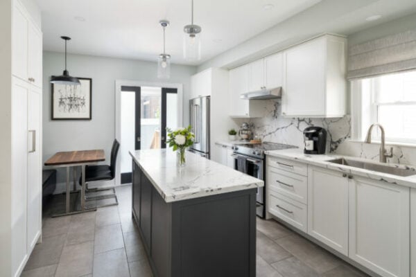 Four rules for small kitchen design
