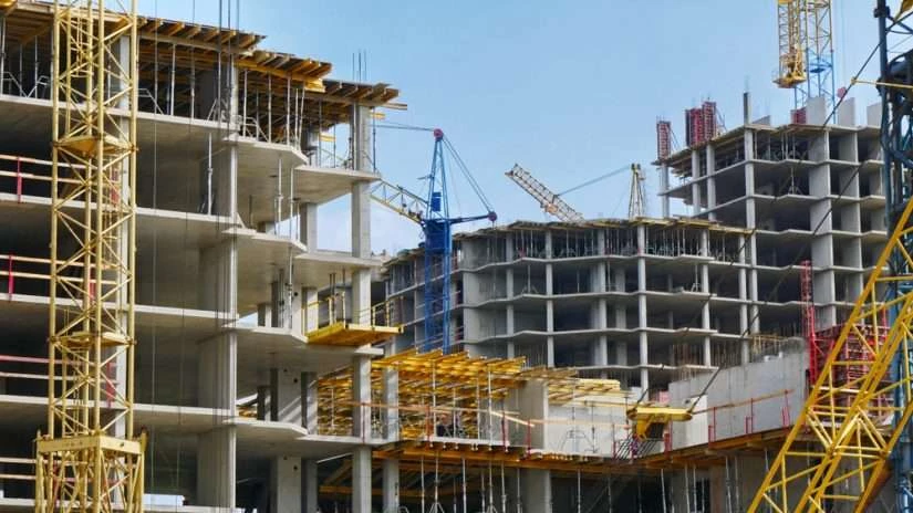 Commercial construction project