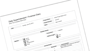 Photo Jun 30 19 09 31 46 PM - Construction Daily Report Template