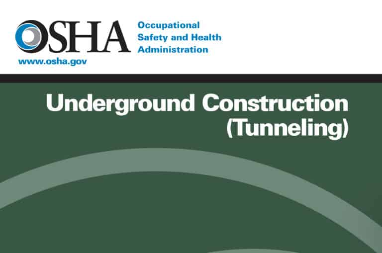 1EAABA0E 19F6 4FD1 9087 53B9BDBB4298 - OSHA Regulation - 3115-06R 2003 - Underground Construction Tunnelling