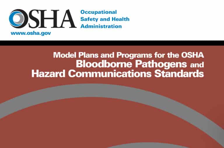 223FE731 5531 4486 8F80 04F9CB30795A - OSHA Regulation - 3186-06R 2003 - Model Plans and Programs for the OSHA Bloodborne Pathogens and Hazard Communications Standards