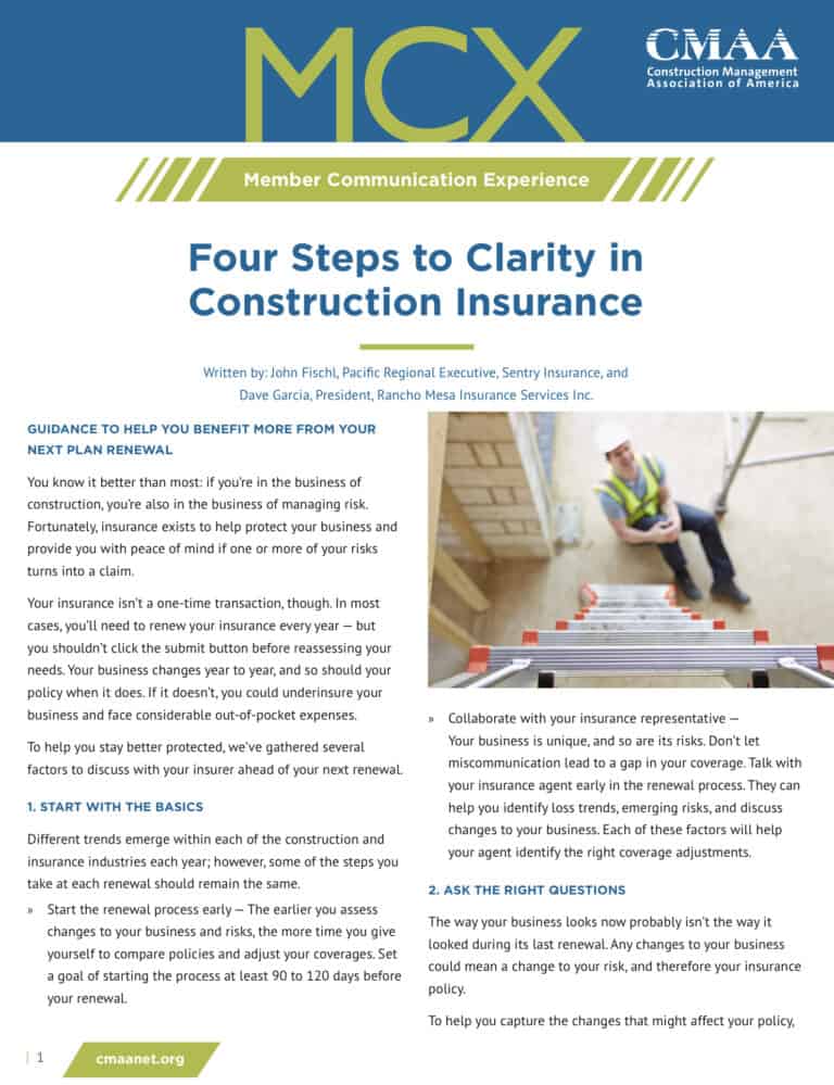 9C3C8019 BEFB 44EB 966D 677494497D0D - Four Steps to Clarity in Construction Insurance