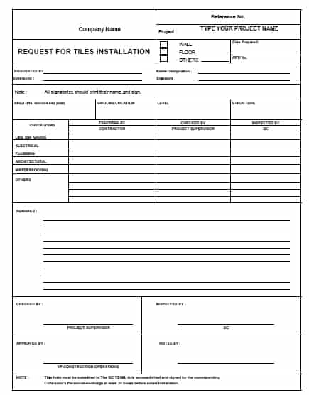 azfpod@gmail.com request for tile installation 1 - Construction Operations Forms - Request for Tiles Installation