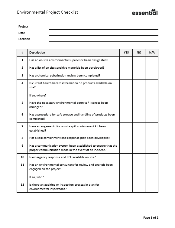 Screenshot 2023 05 22 171032 - Environmental Project Checklist